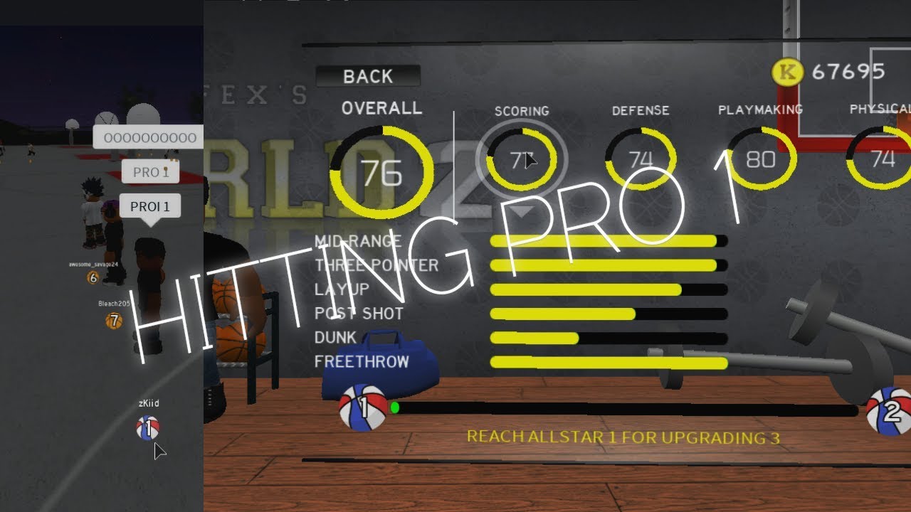 Hitting Pro 1 be like... | RB World 2