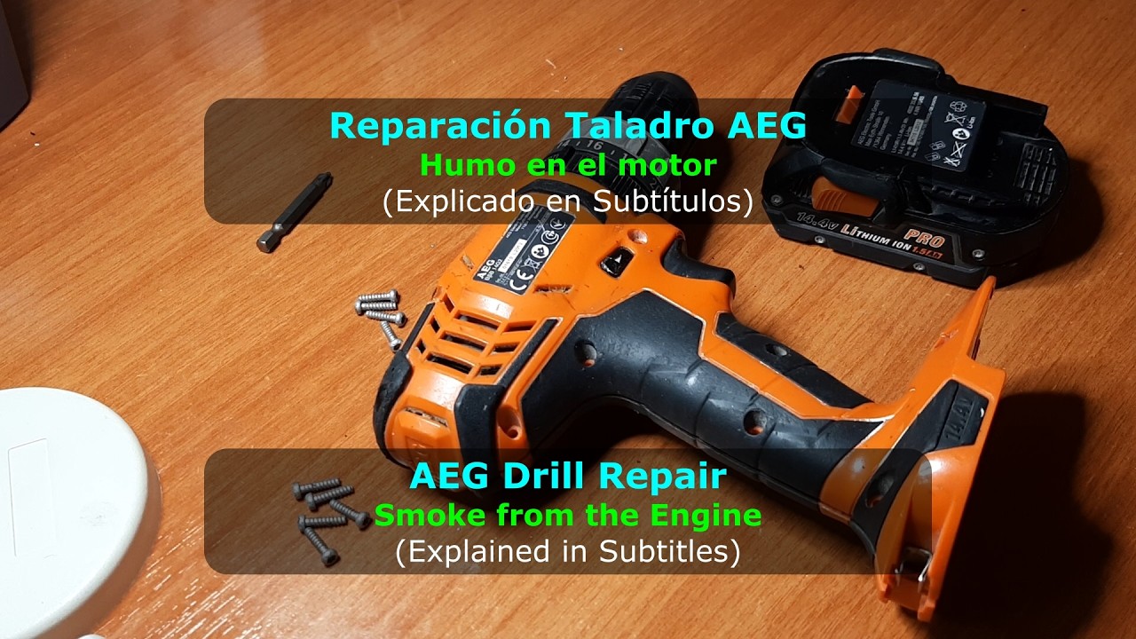 Reparacion Taladro AEG