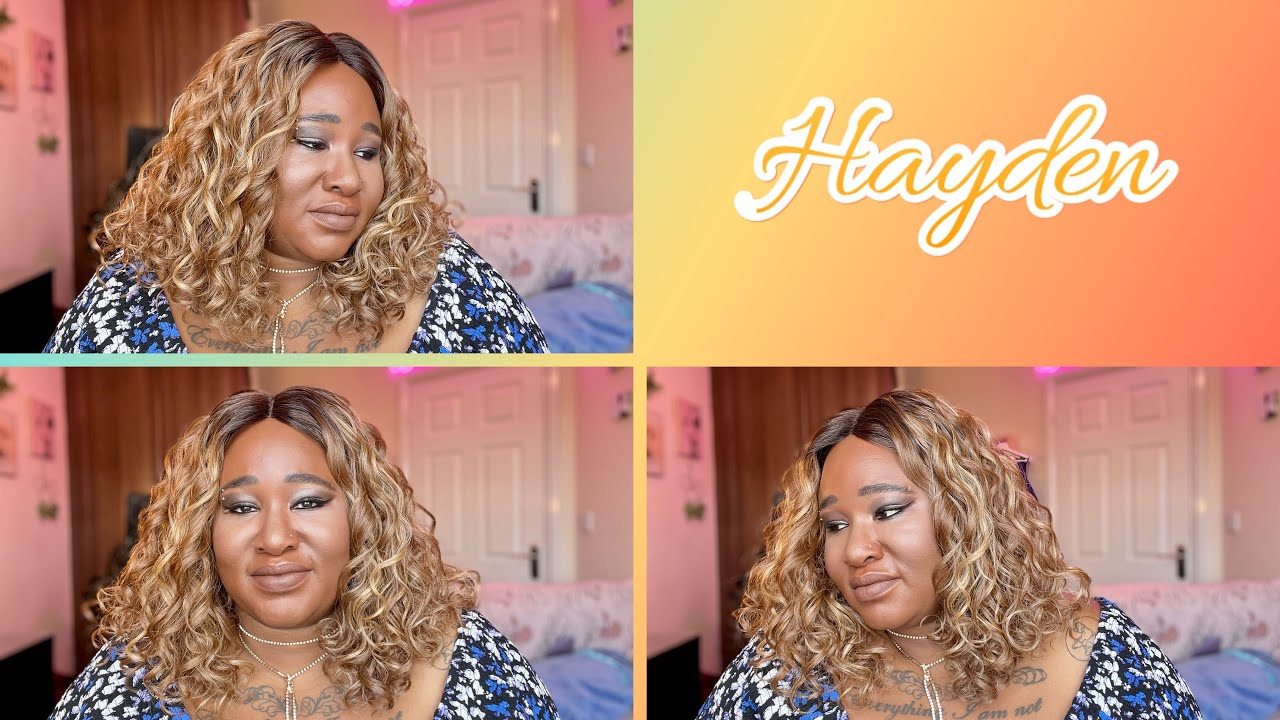 SHE IS A BEAUT 😍 | Outre Hayden @OutreHairTV  #outre #dailywig #curlywig #curlyhair #cutehair