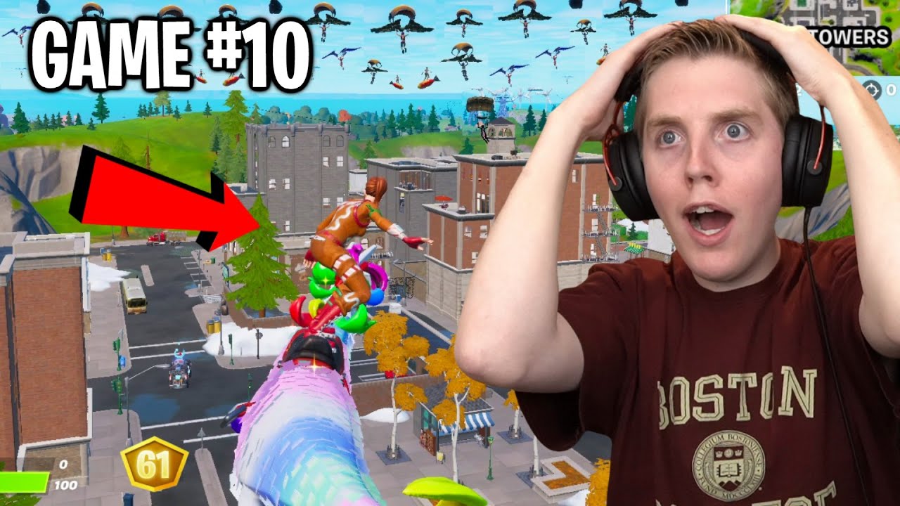 I Played A Fortnite Cash Cup, BUT Only Landed Tilted Towers...