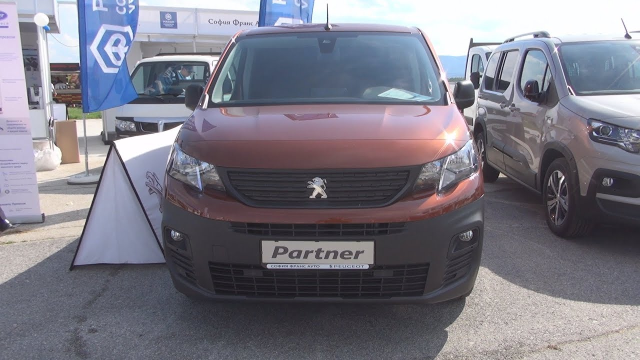 Peugeot Partner Long 950 ASPH 1.6 Blue HDi 100 BVM5 S&S (2019) Exterior and Interior