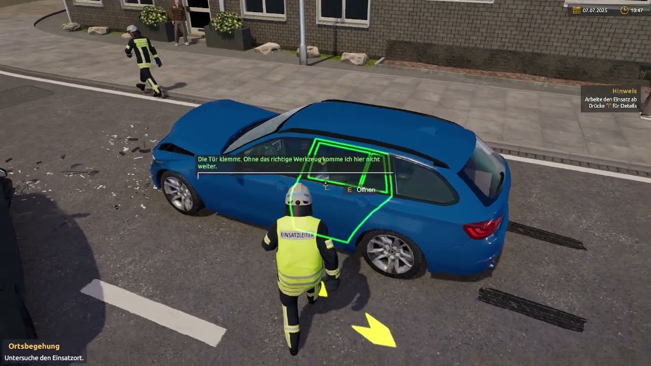Notruf 112 Die Feuerwehr Simulator 2 VK Verkehrsunfall
