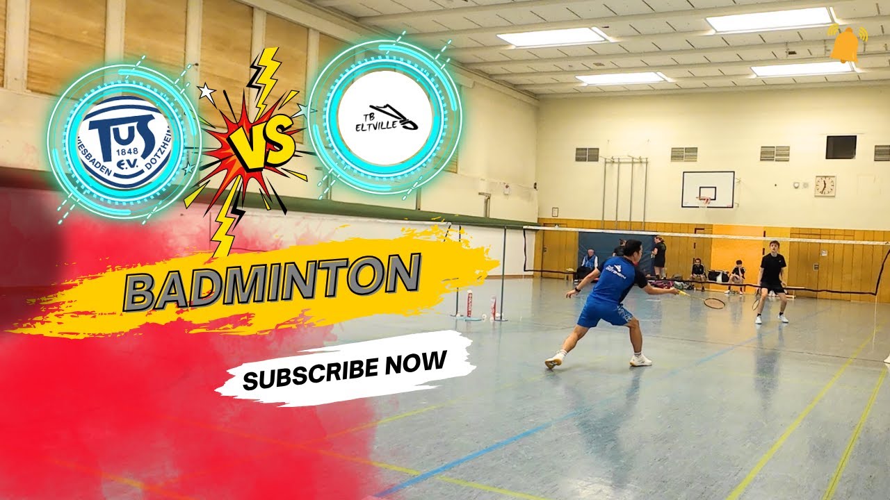 Duc vs Leonas🏸 Bezirksliga B WI Saison 25/26 #Badminton  #tusdotzheim #sgeltvilleIII #hallgarten