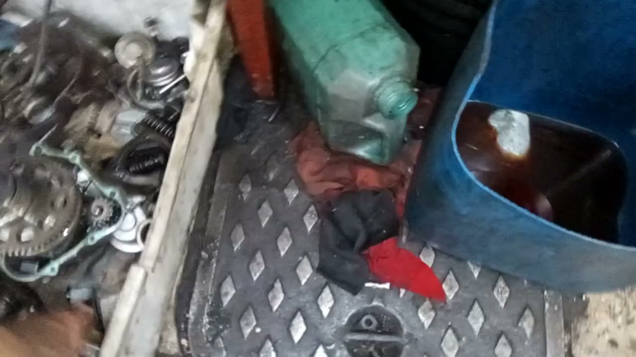 Dafra Riva 150 bateu o motor !!