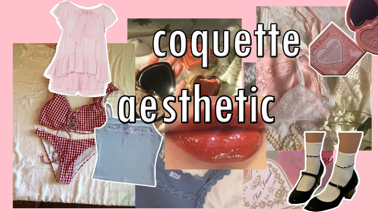 ✧༺ ♡ coquette / dollette style essentials + outfit inspo ⋆ ˚｡⋆୨୧˚
