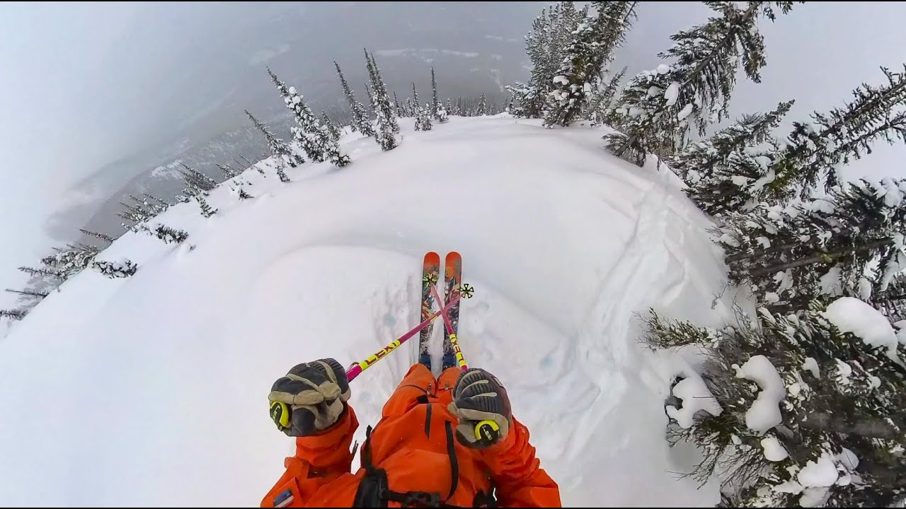 Kicking Horse, BC, Report:  4,133-Vertical-Feet of Chutes & Powder