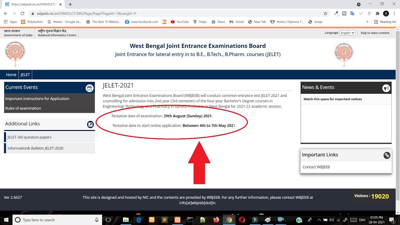 JELET 2021 Online Application Dates | Must Watch Before Fill-Up Application | Be Careful & Be Alert.