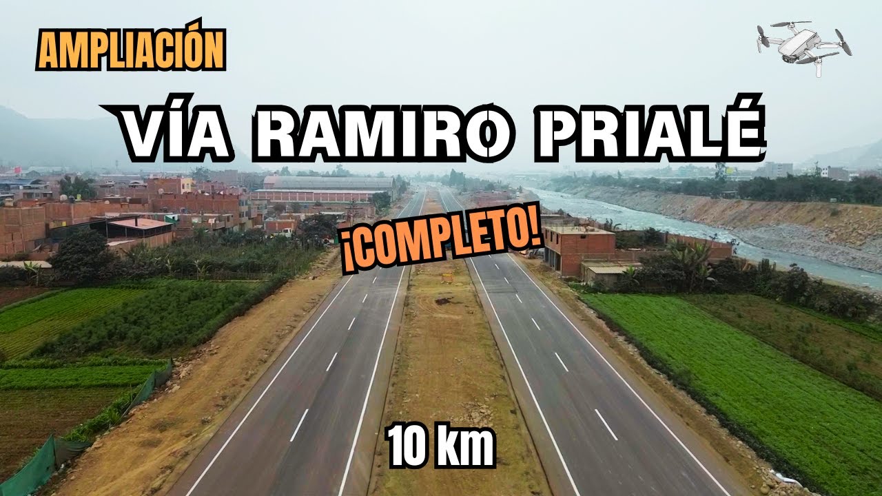 ¡De Carapongo a Huampaní 10 km! | Autopista Ramiro Prialé y Bypass Las Torres | Lima Perú 2025