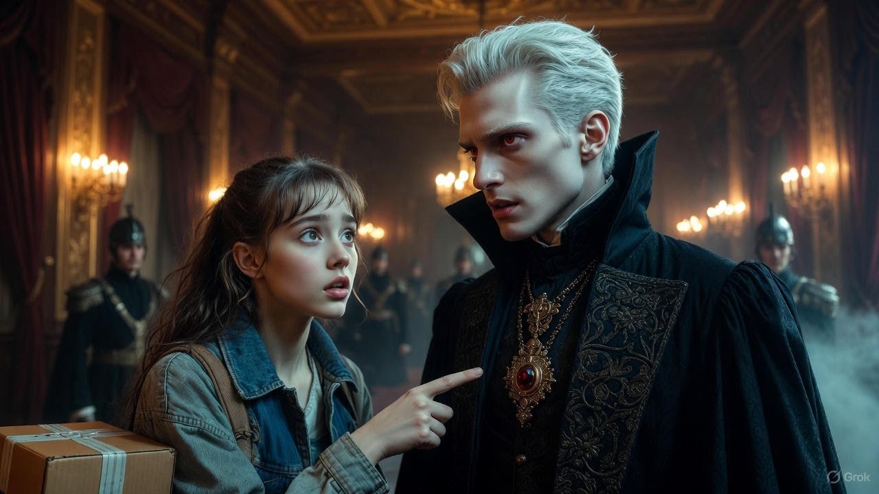 Delivery Girl Says to the Vampire King: My mother has a necklace just like yours. What Happened Next