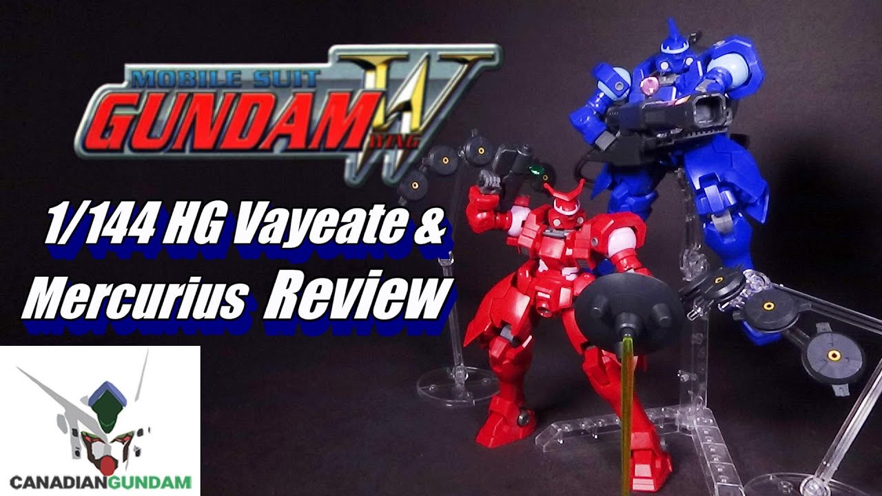1/144 Hg Vayeate & Mercurius (P-Bandai) Review