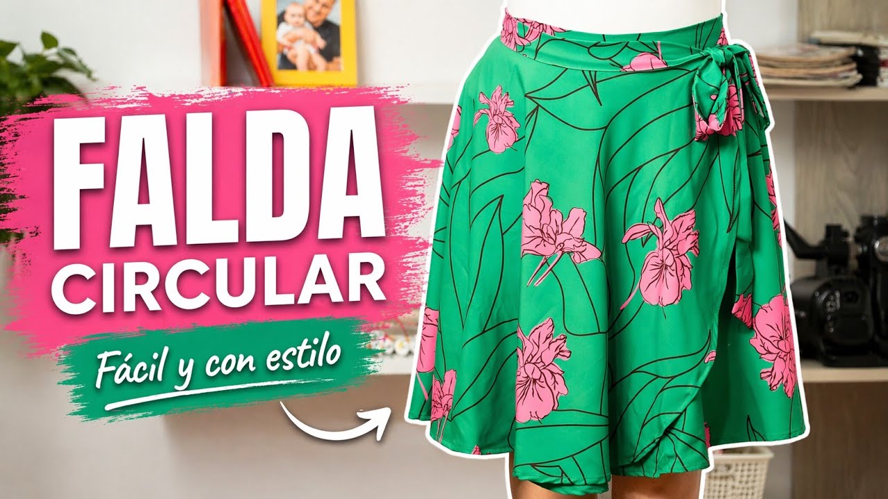 La falda circular M&Aacute;S f&aacute;cil de hacer 💃✨