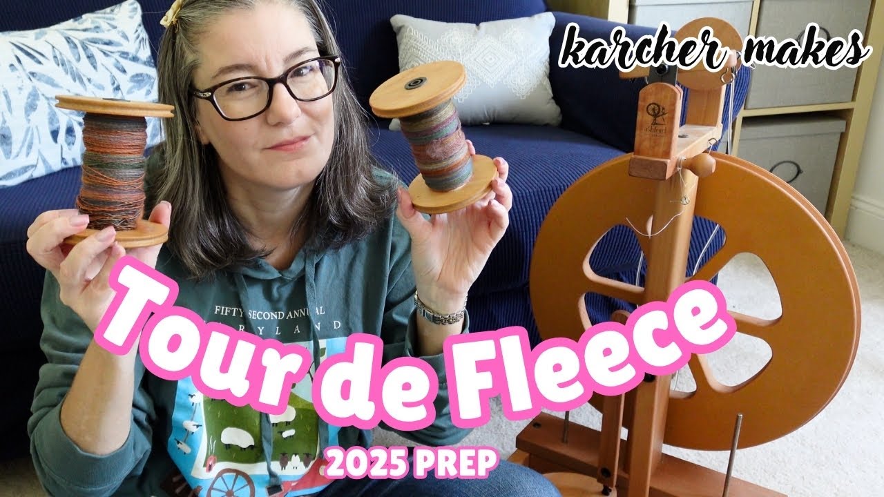 Let's get to spinning! | Tour de Fleece 2025 Prep!