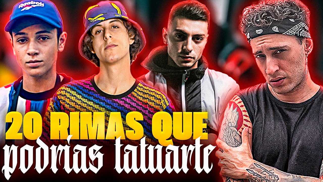BLON REACCIONA A 20 RIMAS QUE PODRÍAS TATUARTE ✒️