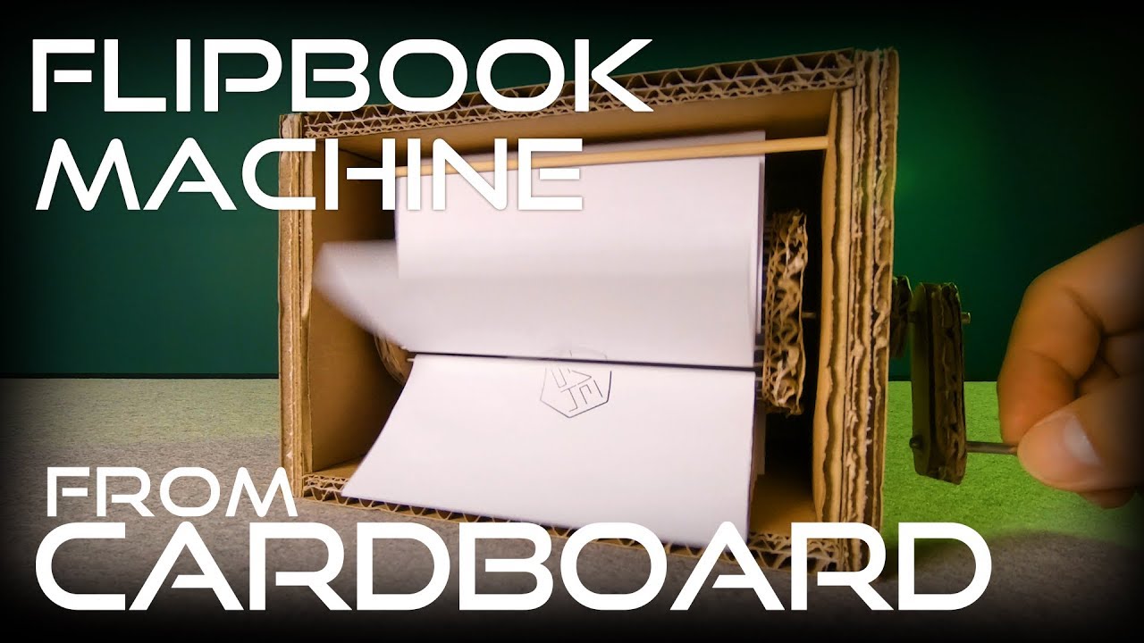 Make a Flipbook Machine from Cardboard