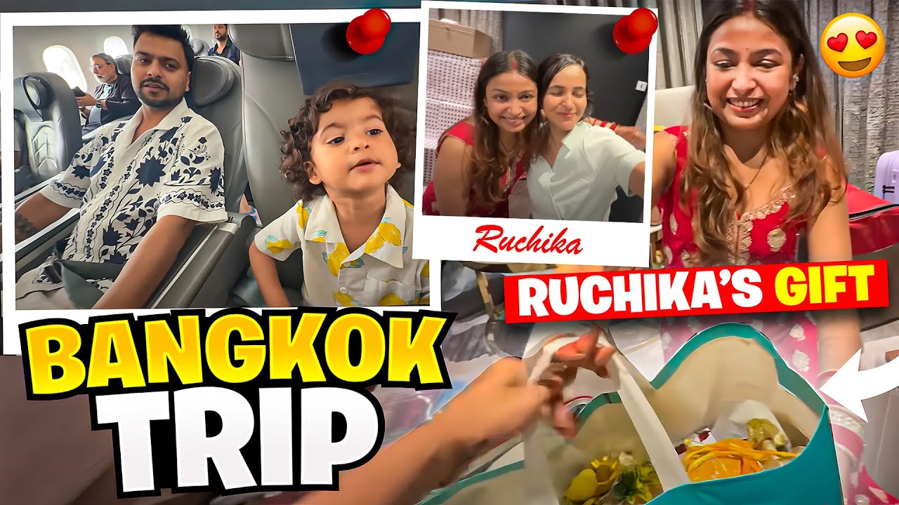 Bangkok Trip starts & First Meet after Shaadi