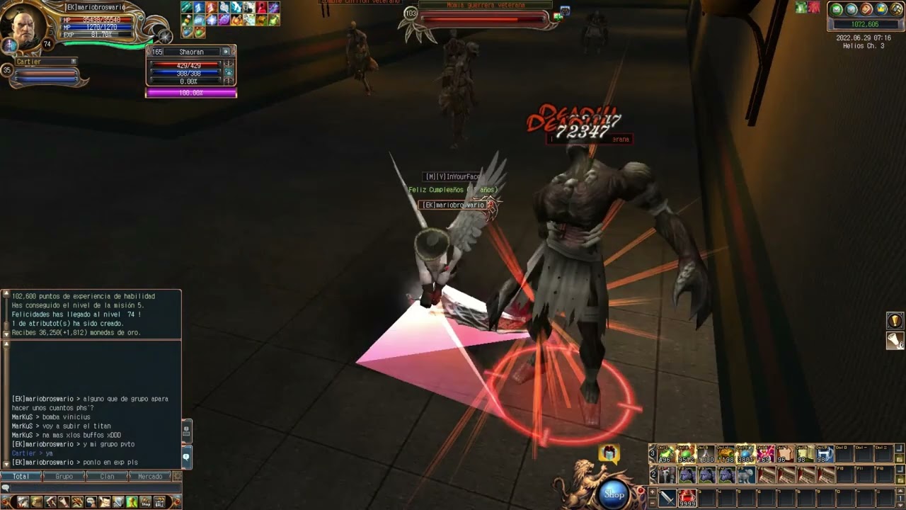 Last Chaos Leveling-Titan 26-100 Road to 190 Capitulo 1 Subiendo al personaje mas inútil de  LC :)