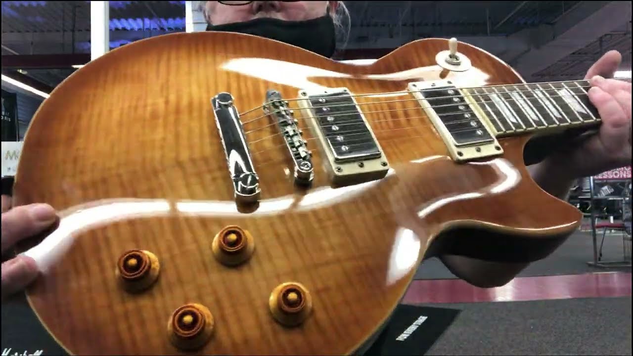 Epiphone Les Paul Standard Pro demo at Sam Ash