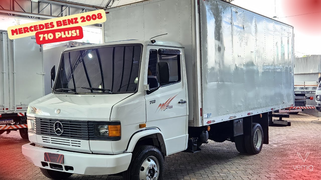 Á Venda: Caminhão Mercedes Benz 710 Plus Baú - Preço no site