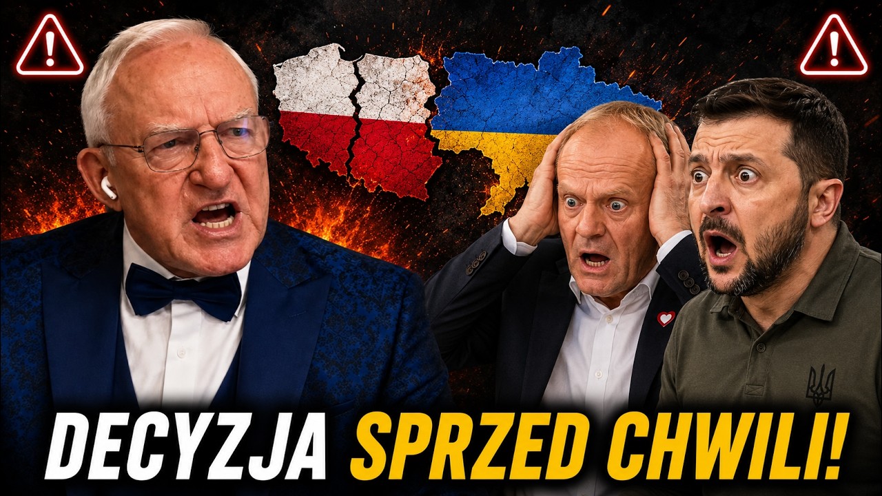 MILLER UJAWNIA NAGRANIA O TUSKU I ZEŁENSKIM! ZDRA*CY NARODU!
