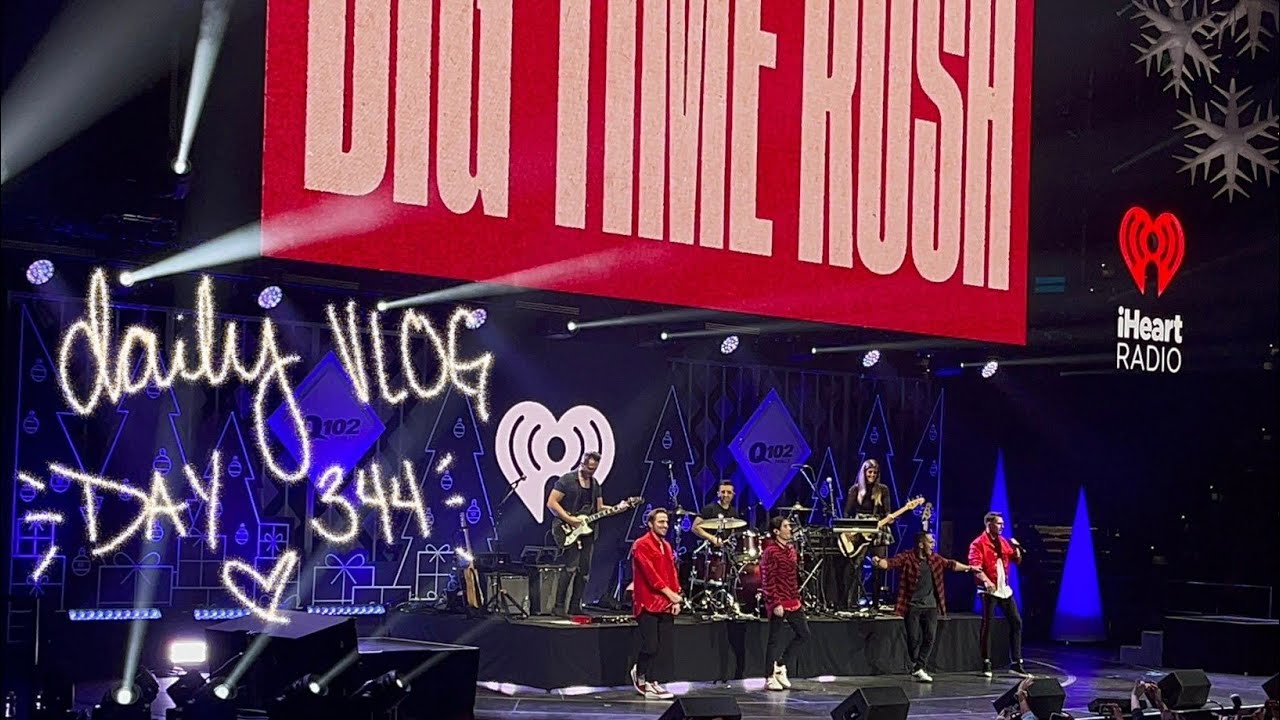 Day 344 | Big Time Rush at Jingle Ball