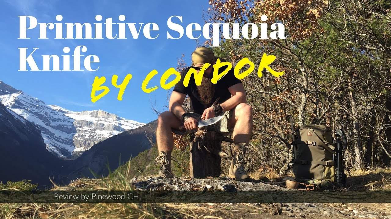Primitive Sequoia knife by Condor - Full Video