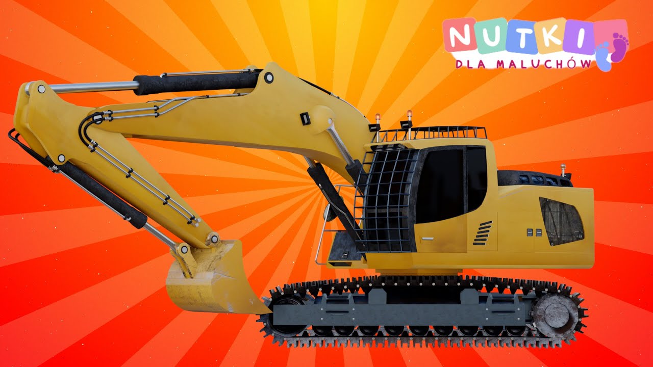 KOPIE KOPARKA - Piosenka Dla Dzieci 🚜🎶🏗️ NutkiDlaMaluch&oacute;w