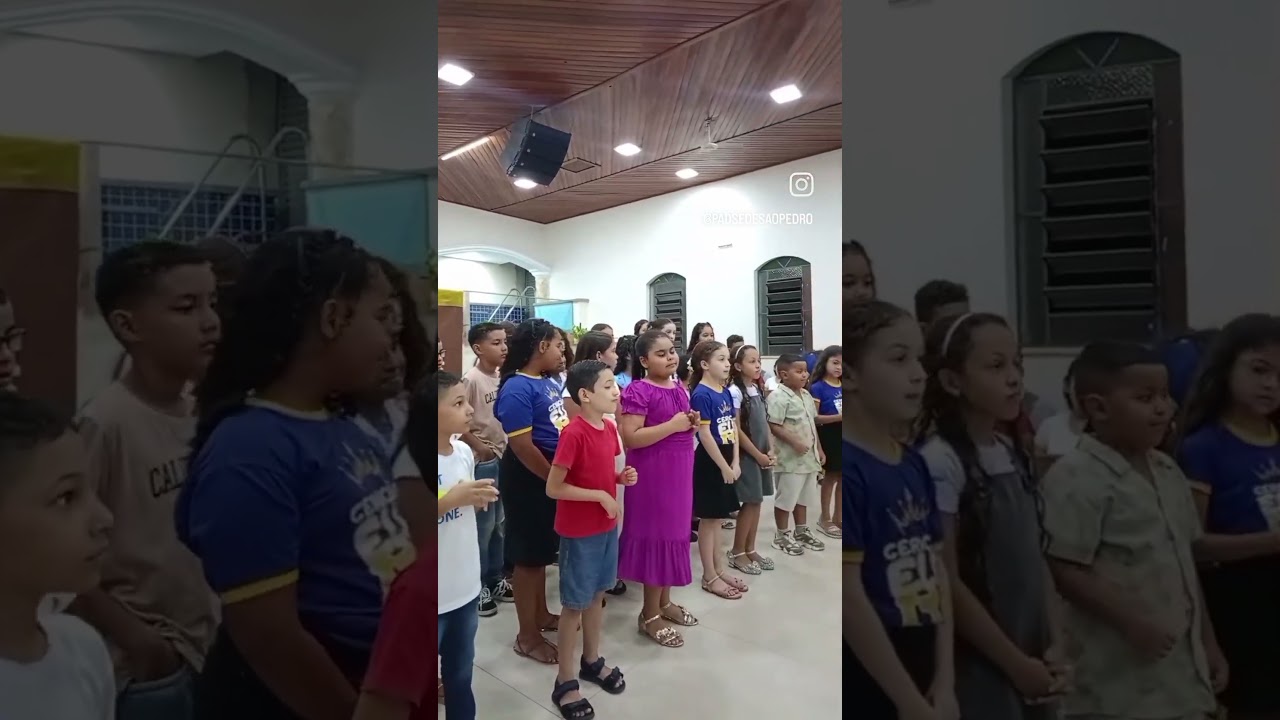 Culto com os Adoradores do Rei 👑 #cultodascrianças