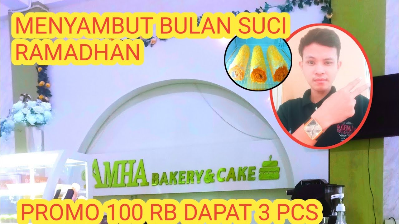 MENYAMBUT BULAN SUCI RAMADHAN‼️PROMO ROLL CAKE @Amhabakerycake