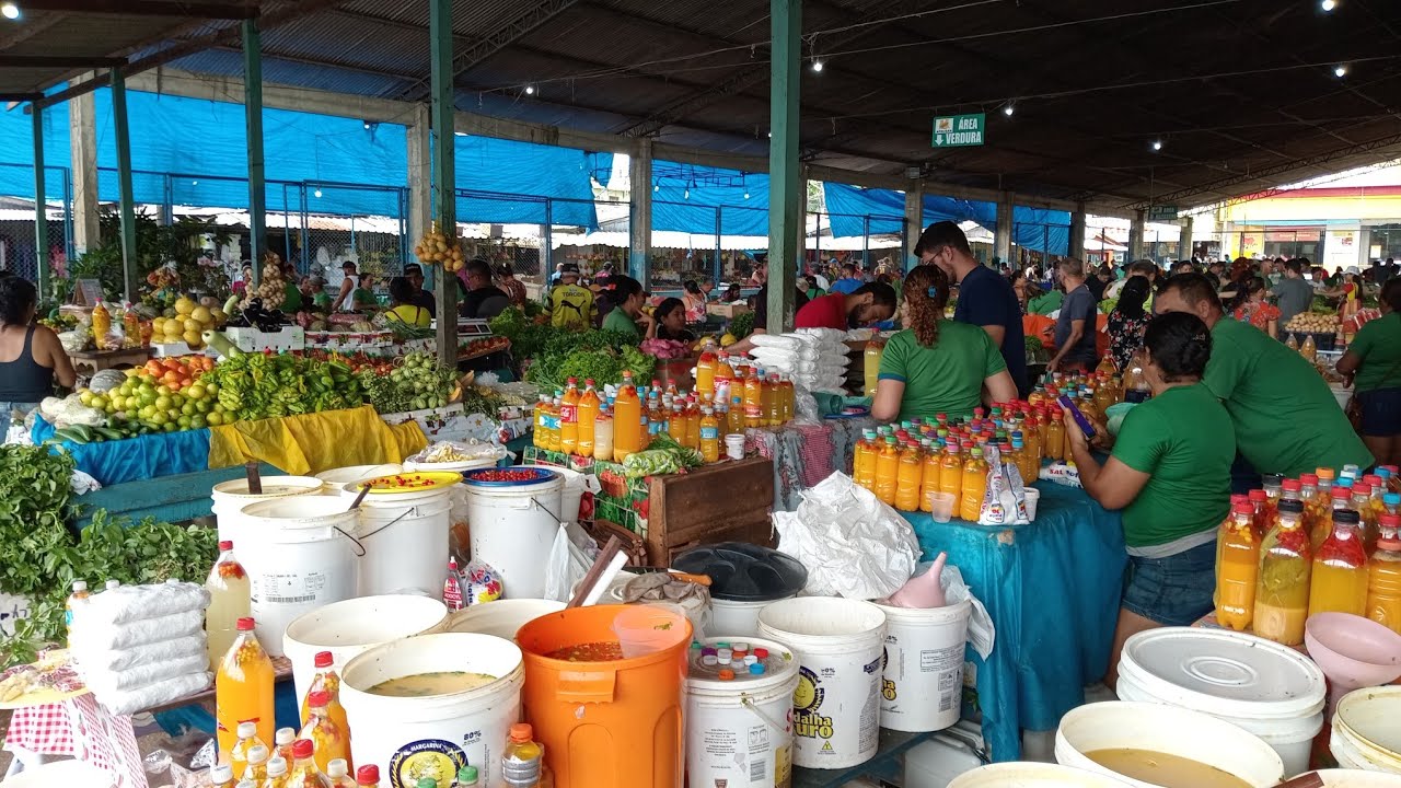 FEIRA NA AMAZÔNIA,  VOCE JA VIU ??🐟