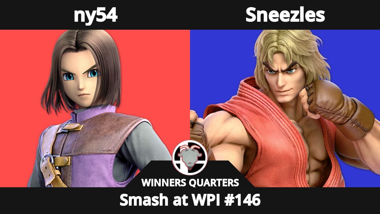 Smash at WPI #146 WINNERS QUARTERS - ny54 (Hero) Vs Sneezles (Ken)