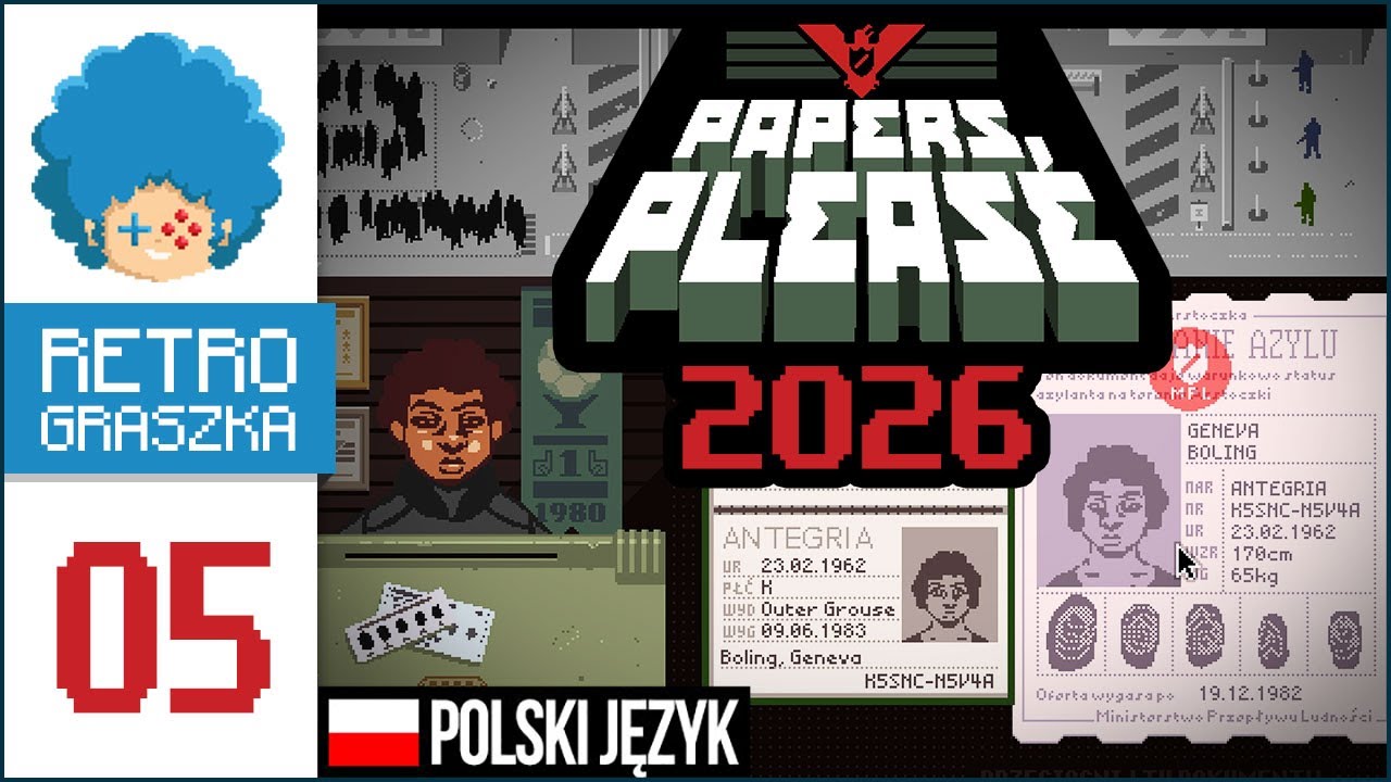 Papers, Please PL #5 | Wszedł Bazyl po azyl, miał fazy trzy razy