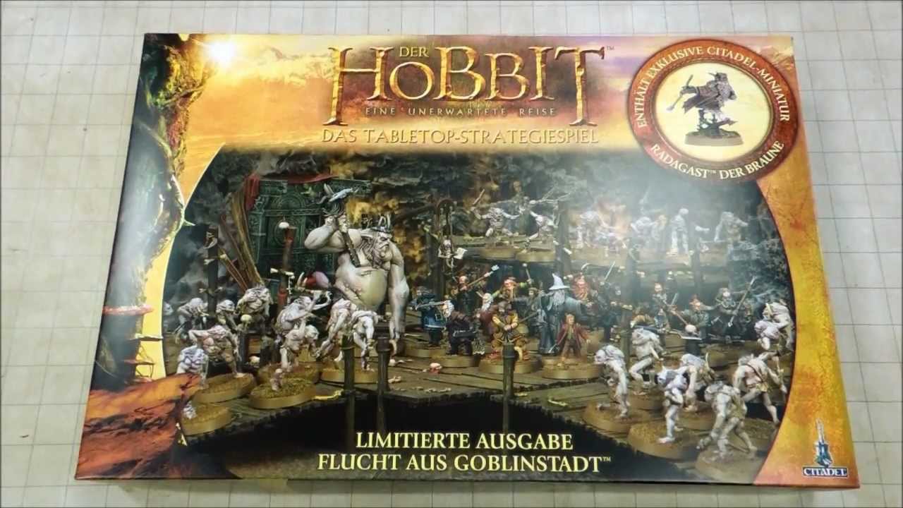 Ausgepackt: Der Hobbit - Flucht aus der Goblinstadt - Grundbox - Phantasos Studio