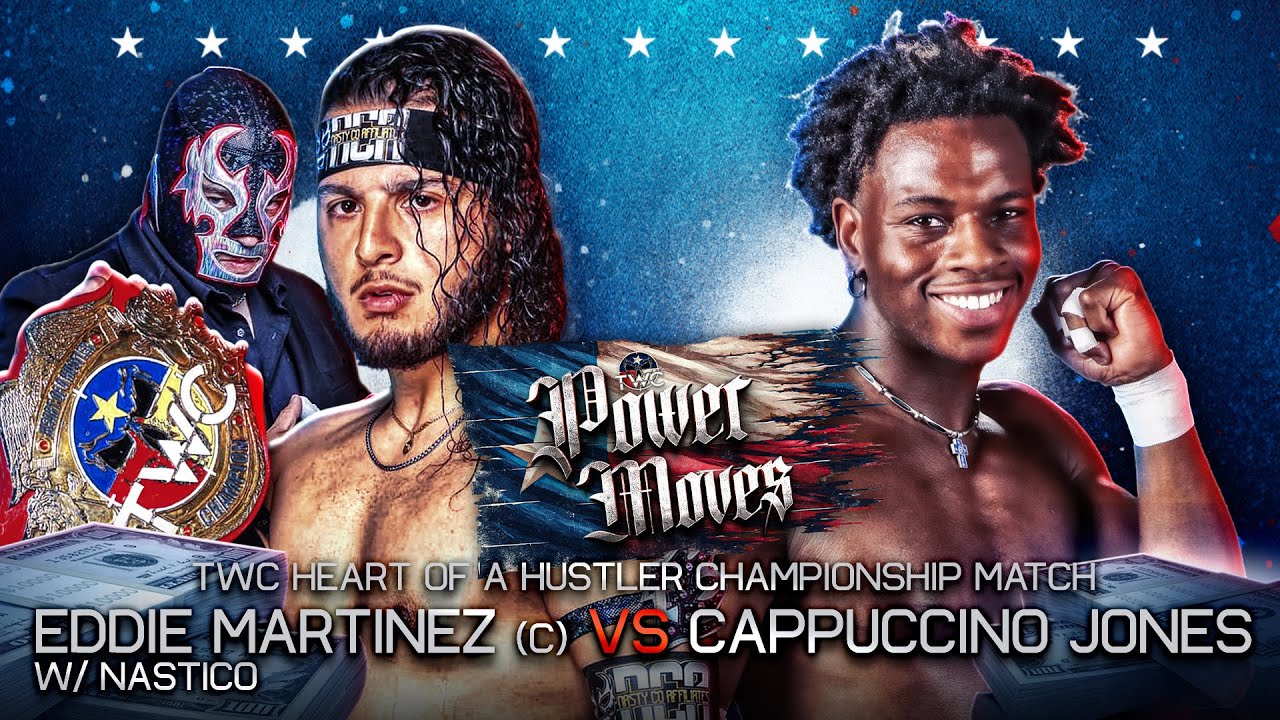 Eddie Martinez vs. Cappuccino Jones [FULL MATCH] | TWC Presents: POWER MOVES