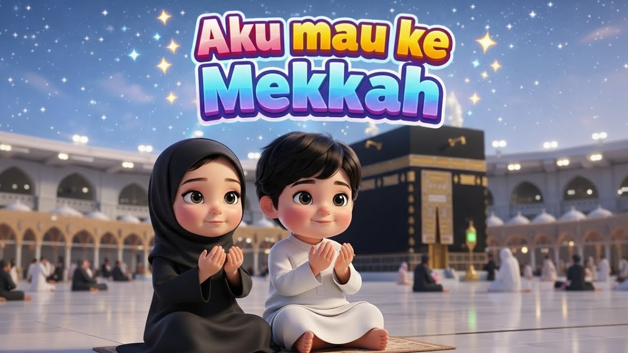 Aku Mau Ke Mekkah | Lagu Haji & Umroh Anak | BaYi Indonesia 🎵