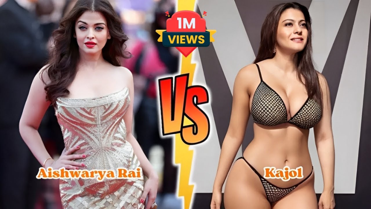 Kajol VS Aishwarya Rai Transformation⭐Birth To Now⭐kajol or aishwarya?