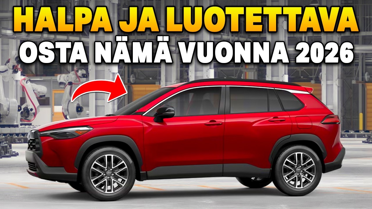 8 HALPAA SUV-autoa, joita kukaan ei osta vuonna 2026 (Vaikka ne ovat todellisia löytöjä)