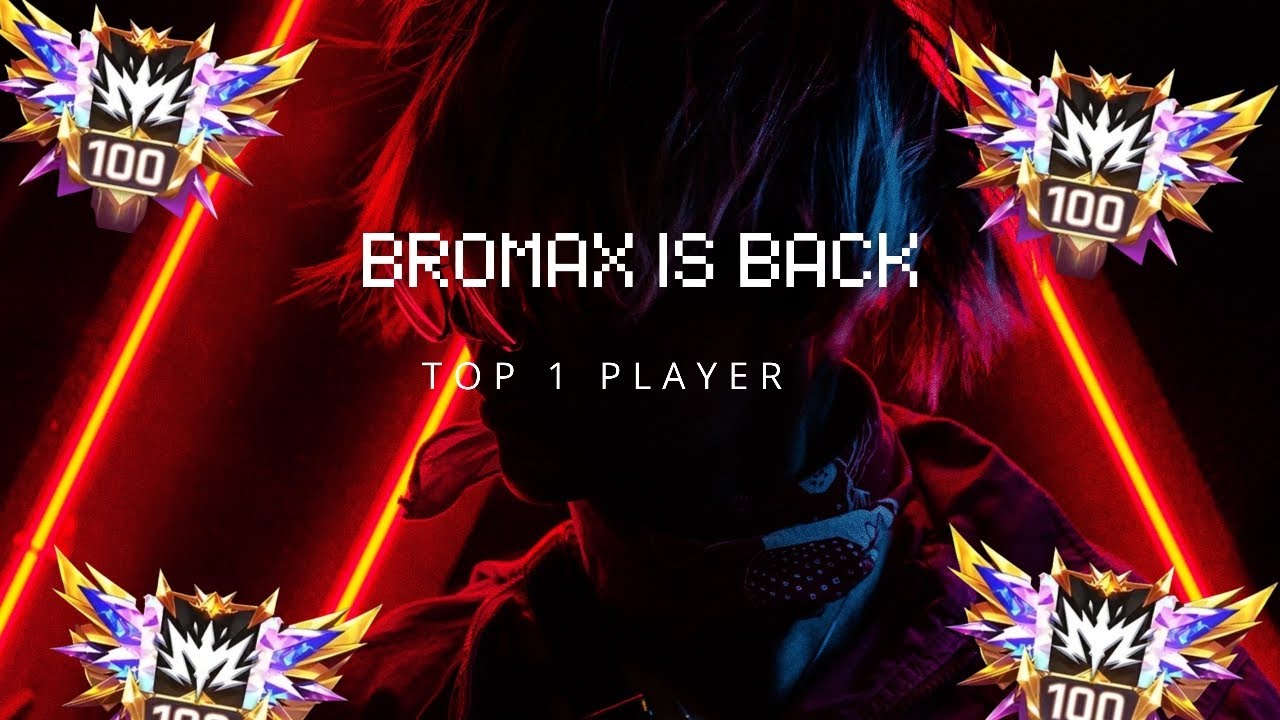 Top 1 Rank  Region Push New Update  Rank Push Free Fire Max Bromax Is Back  Grandmaster Player..