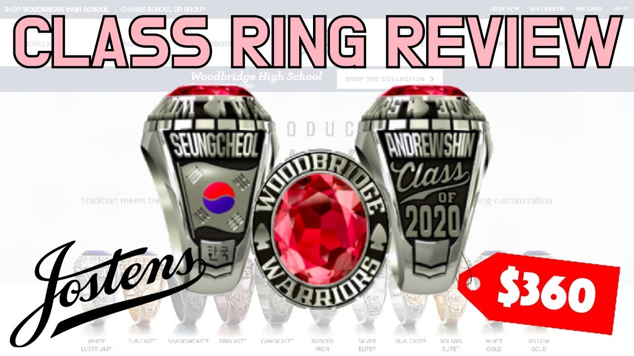 $360 Jostens Class Ring Review 2019