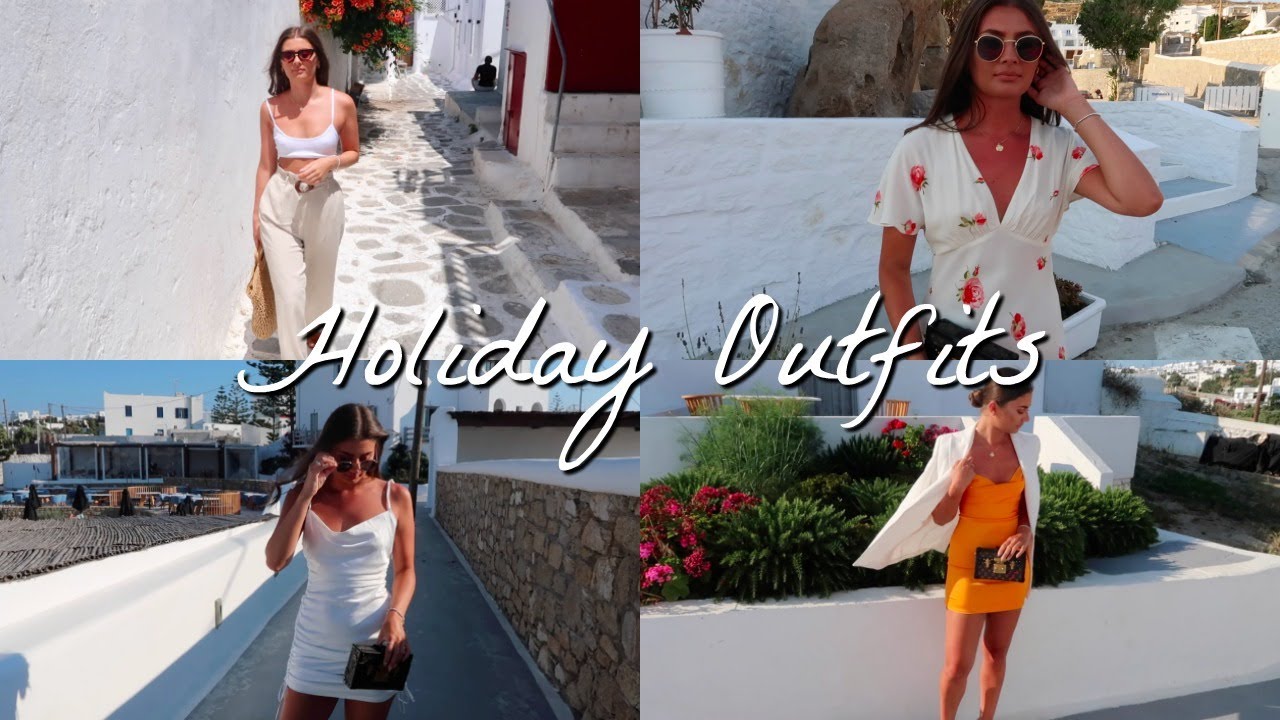 Holiday Outfits | What I Wore In Mykonos | AMY-BETH