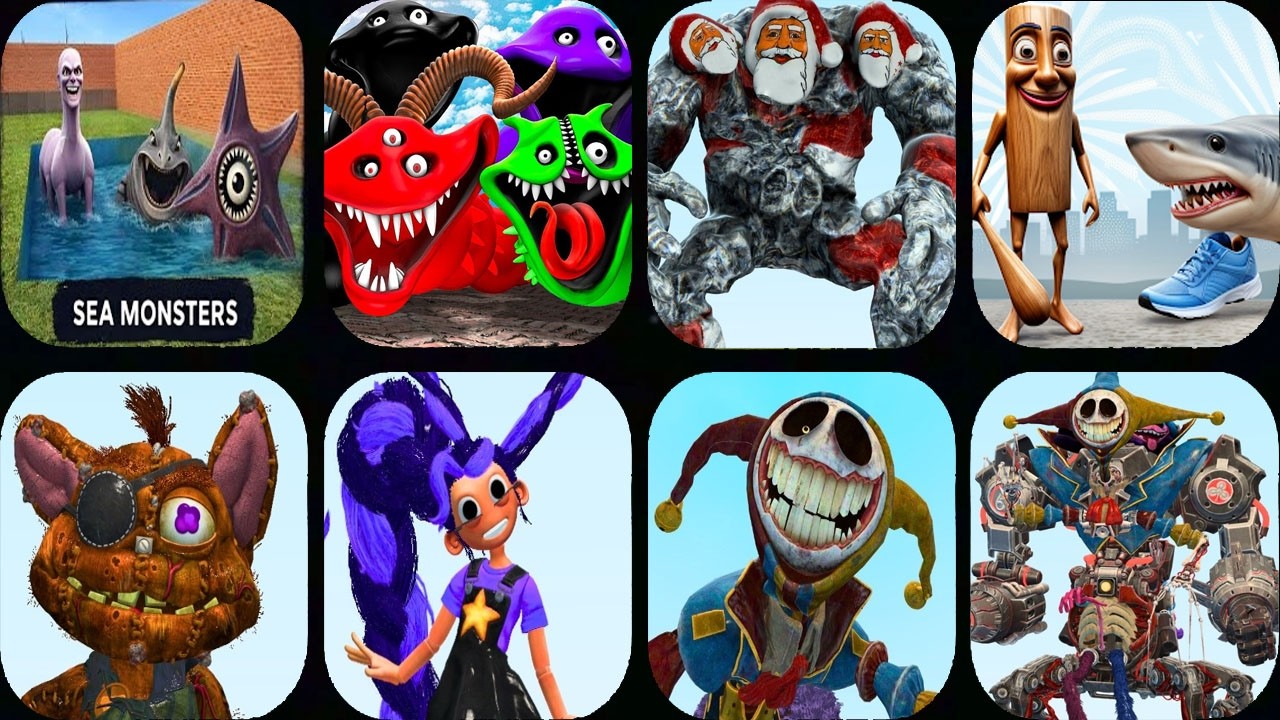 Nextbots In Playground Mod NEW POPPY PLAYTIME CHAPTER 5 MONSTERS VS GOO GOO GAGA In Sandbox In Space