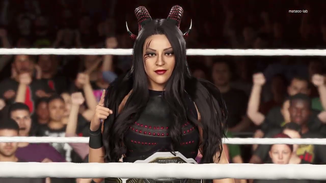 Nikki bella vs Sthepanie vaquer wargames (jugando con Sthepanie vaquer )