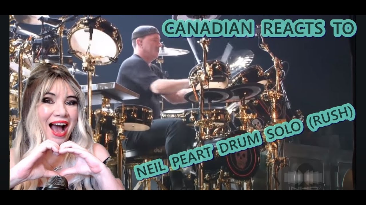 Canadian First Reaction To Neil Peart Drum Solo - Rush Live in Frankfurt