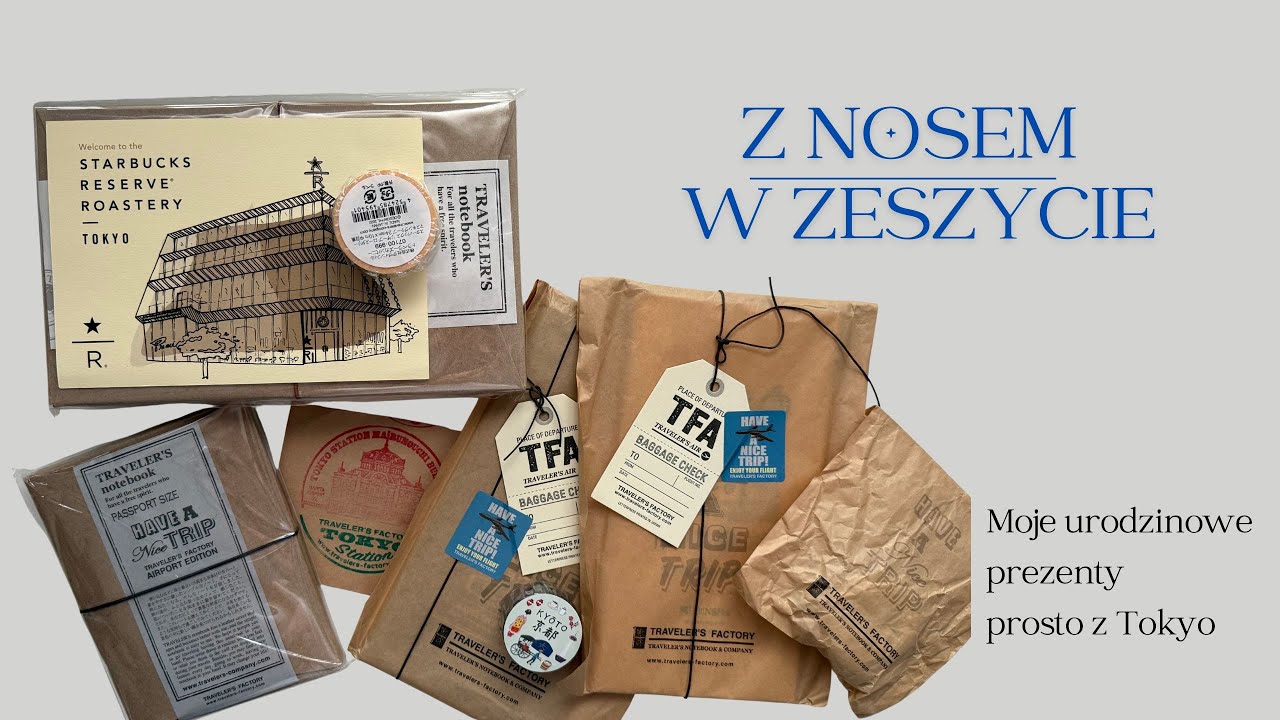 Urodzinowe TRAVELERSOWE cuda prosto z Tokyo | Planowanie w japońskim nastroju