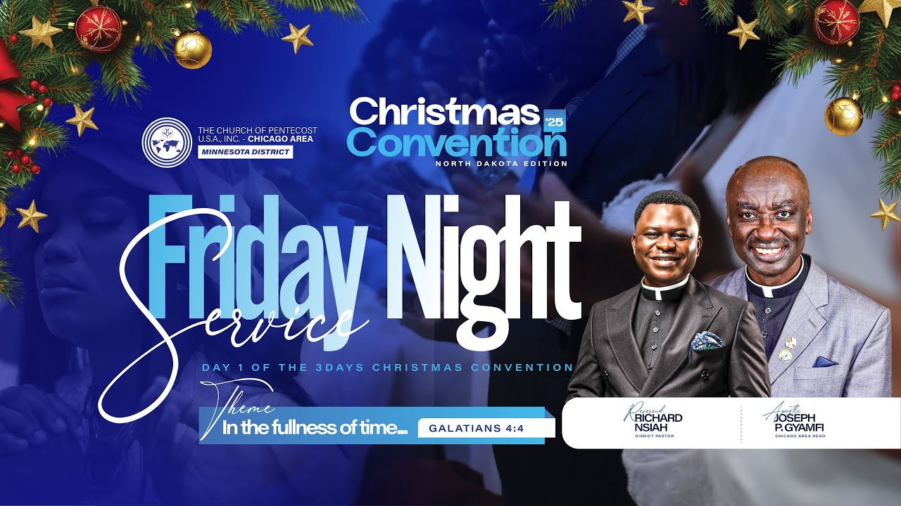 🎄2025 CHRISTMAS CONVENTION - FRIDAY NIGHT (12/12/2025)🎄