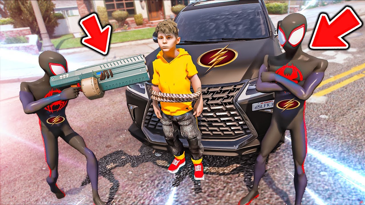 عصابة فلاش الخارقة خطفوه !! : فلم قراند 5