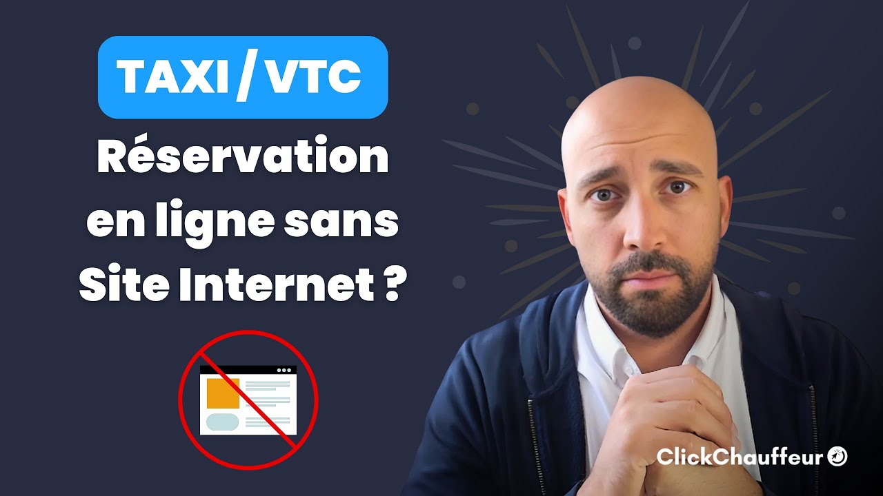 Prendre des réservations en ligne sans site internet pour les taxis et VTC