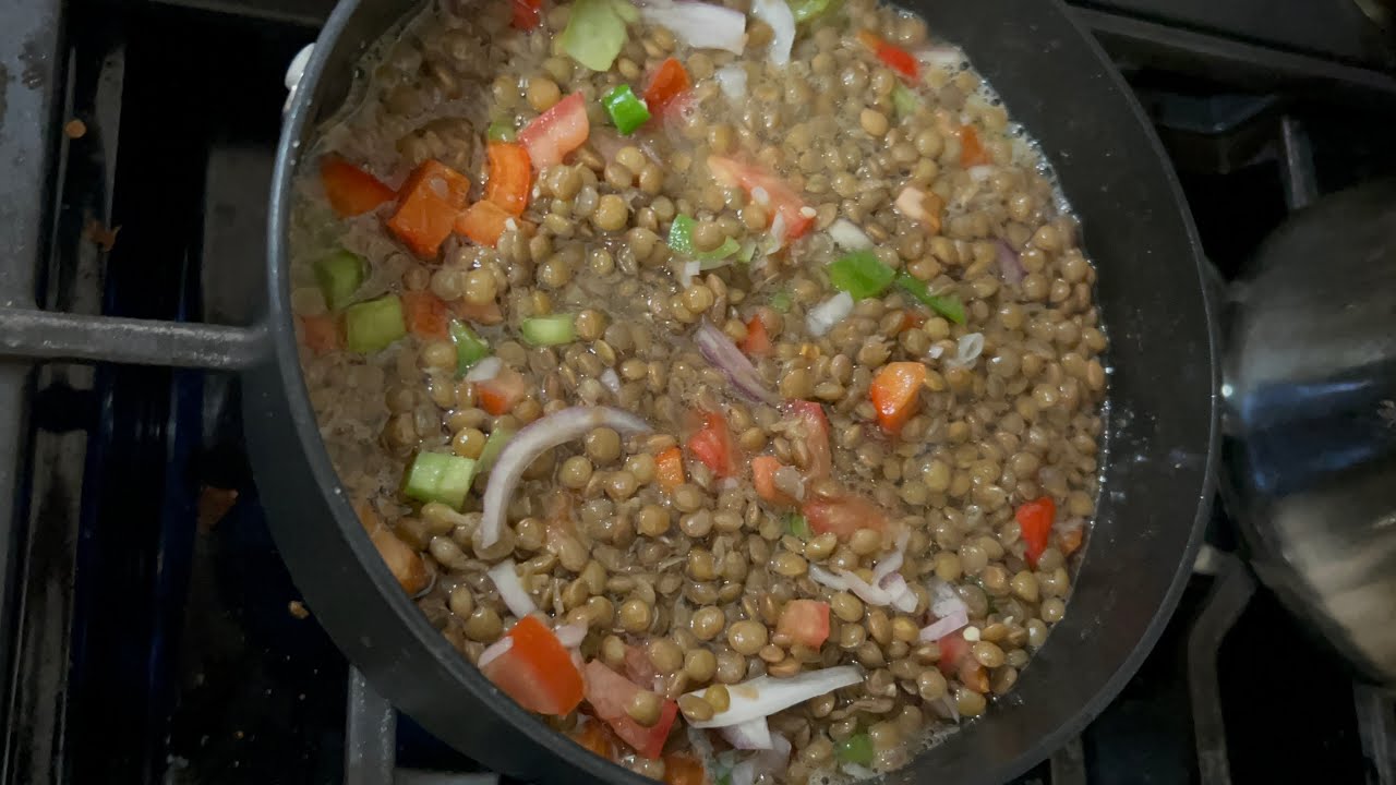 Nay xom megbi // how to make lentils //fasting foods.