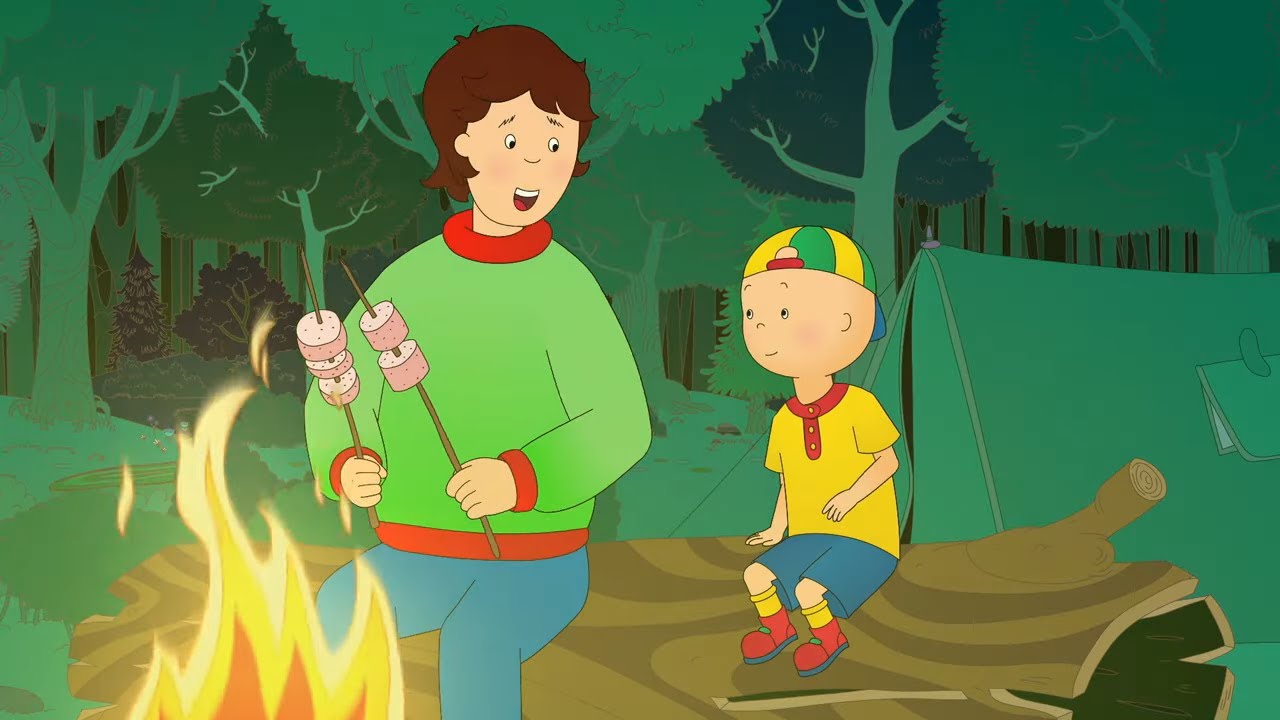 Kajtuś jedzie na biwak | Bajki dla dzieci | Kajtuś po Polsku [Caillou]