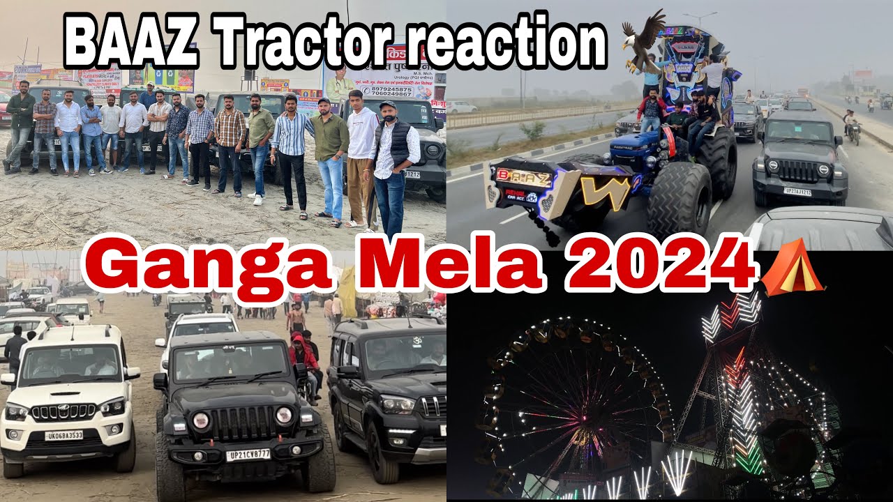Ganga mela tigri 2024 full vlog || Modified Tractor Baaz 🦅|| Piyush Jatrana Vlogs