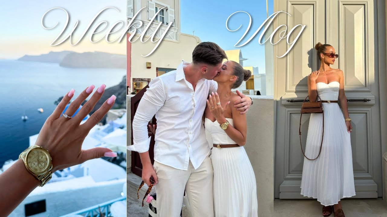 ZARĘCZYLIŚMY SIĘ NA SANTORINI💍